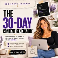 The 30-Day Content Generator – Image 1