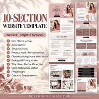 Virtual Assistant Website Template & Business Starter Kit — Rosewood Collection – Image 3
