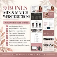 Virtual Assistant Website Template & Business Starter Kit — Rosewood Collection – Image 4