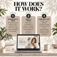 Virtual Assistant Website Template & Business Starter Kit — Soft Stone Collection – Image 9