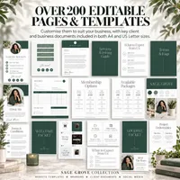 Virtual Assistant Website Template & Business Starter Kit — Sage Grove Collection  – Image 8