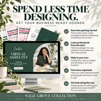 Virtual Assistant Website Template & Business Starter Kit — Sage Grove Collection  – Image 5