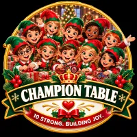 Santa's Champion Tables (10 Person) – Image 1
