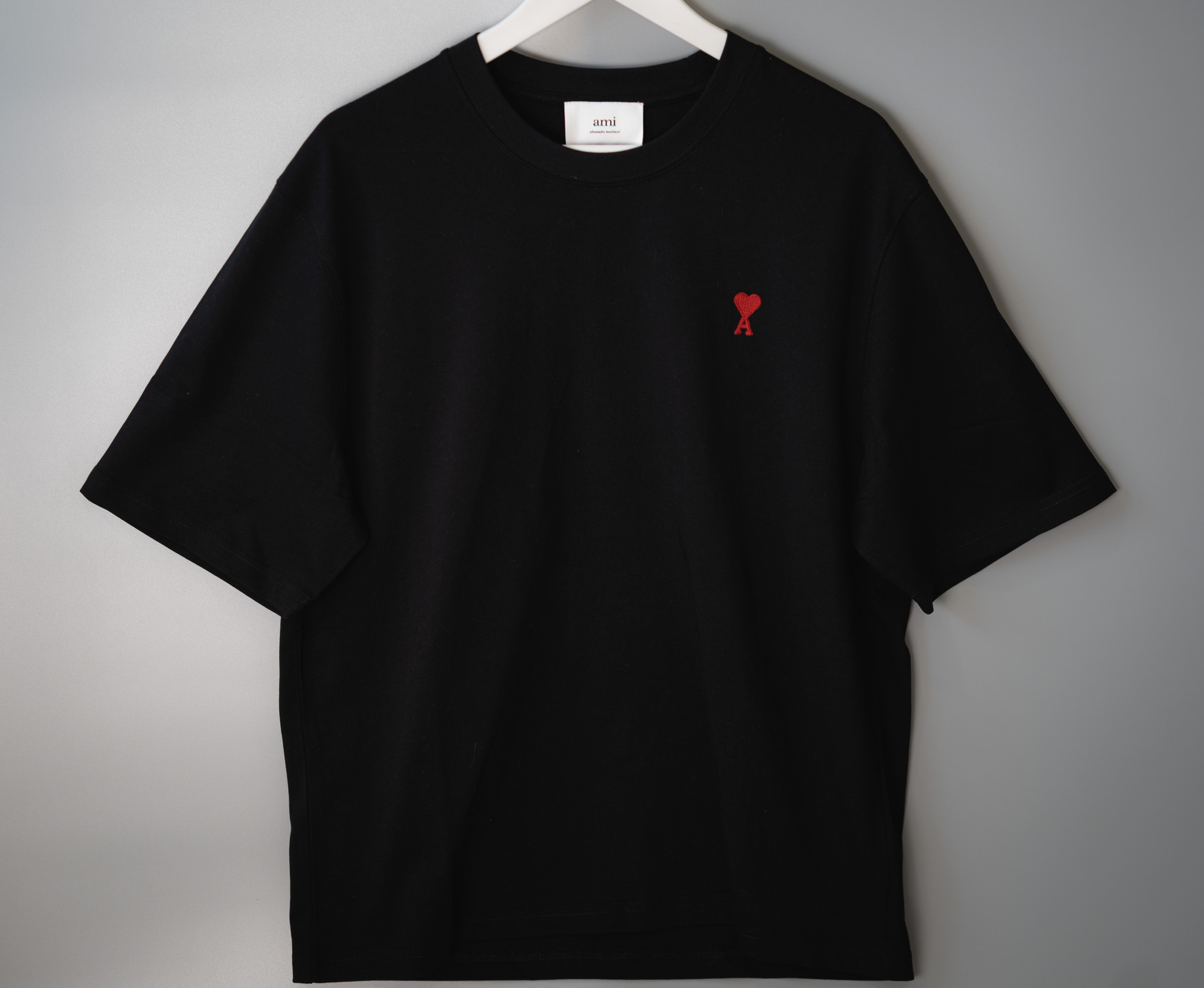 ADC Heart Black Tee – Image 1