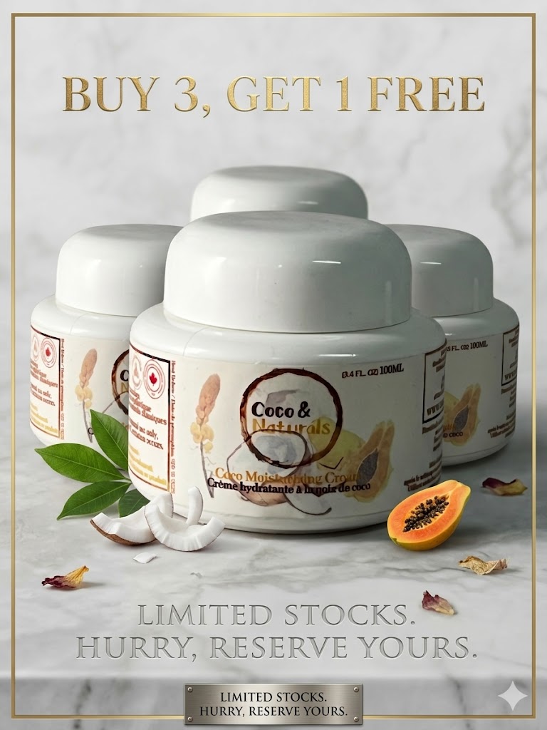 Flash Deal: 40ml Coco and Naturals Cream [Buy 3 Get 1 FREE] – While Supplies Last! – Image 1