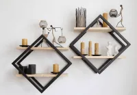 Diamond Wall Shelf – Image 1