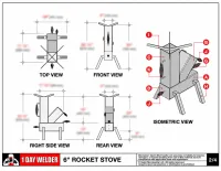 6" Rocket Stove – Image 2