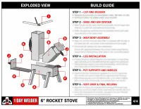 6" Rocket Stove – Image 4
