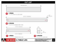 A-Table Leg – Image 3