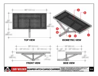 Bumper Hitch Cargo Carrier – Image 2