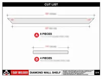 Diamond Wall Shelf – Image 3