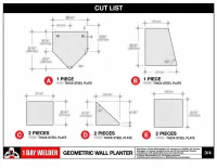 Geometric Wall Planter – Image 3