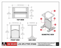 Log Splitter Stand – Image 2