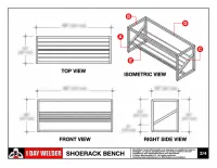 Shoe Rack Bench  – Image 2