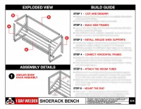 Shoe Rack Bench  – Image 4