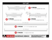 Shoe Rack Bench  – Image 3