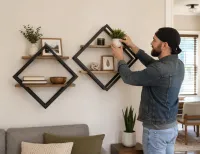 Diamond Wall Shelf – Image 5