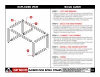 Raised Dog Bowl Stand – Image 4