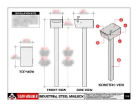 Industrial Steel Mailbox – Image 2
