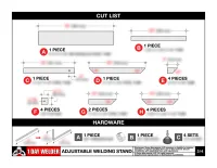 Adjustable Welding Stand – Image 3