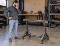 Adjustable Welding Sawhorse – Image 5