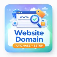 Website Domain Purchase + Setup – Image 1