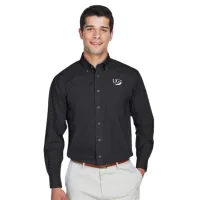 D620 Men's Crown Collection® Broadcloth Woven Dress Shirt - D620 – Image 1