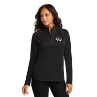 LK870 Port Authority® Women's C-FREE® Cypress 1/4-Zip – Image 2