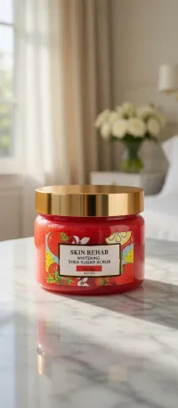 SKIN REHAB WHITENING SHEA SUGAR SCRUB – Image 3