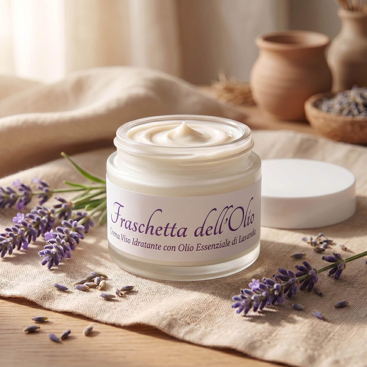 Crema viso alla lavanda – Immagine 1