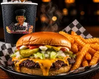 The Aishia Single Burger  – Image 1