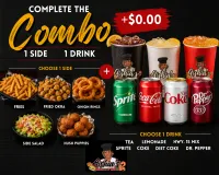 Combo Add On (Side and Drink) – Image 1