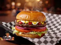 The Aishia Single Burger  – Image 1