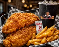 2 Piece Crispy Tilapia Platter – Image 1