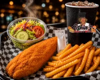 1 Piece Crispy Tilapia Platter – Image 1