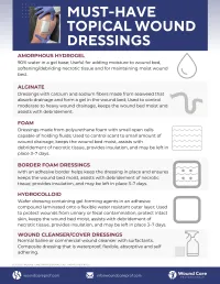 Guide: Must-Have Topical Wound Dressings – Image 2