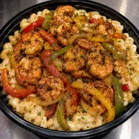 Small Shrimp Lunch Alfredo Mac Bowl – Image 1