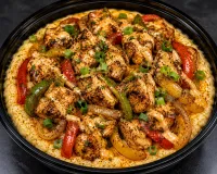 Small Chicken Lunch Grits Bowl – Image 1