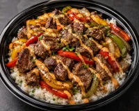 Small Steak Lunch Rice Bowl – Image 1