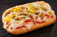 Classic Hoagie – Turkey, Doritos - Nacho Cheese, Strawberry Rush Lemonade