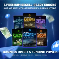 The Ultimate Credit Business Mega Bundle - 43 Premium eBooks with Resell Rights – Image 3