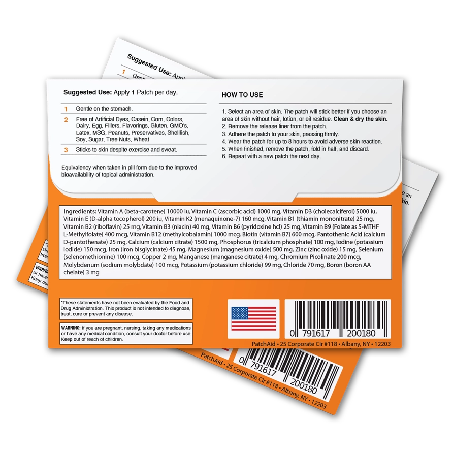 Multivitamin Plus Patch - Daily Vitamins & Mineral Support – Image 2