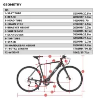 D6 Road Bike – Image 13