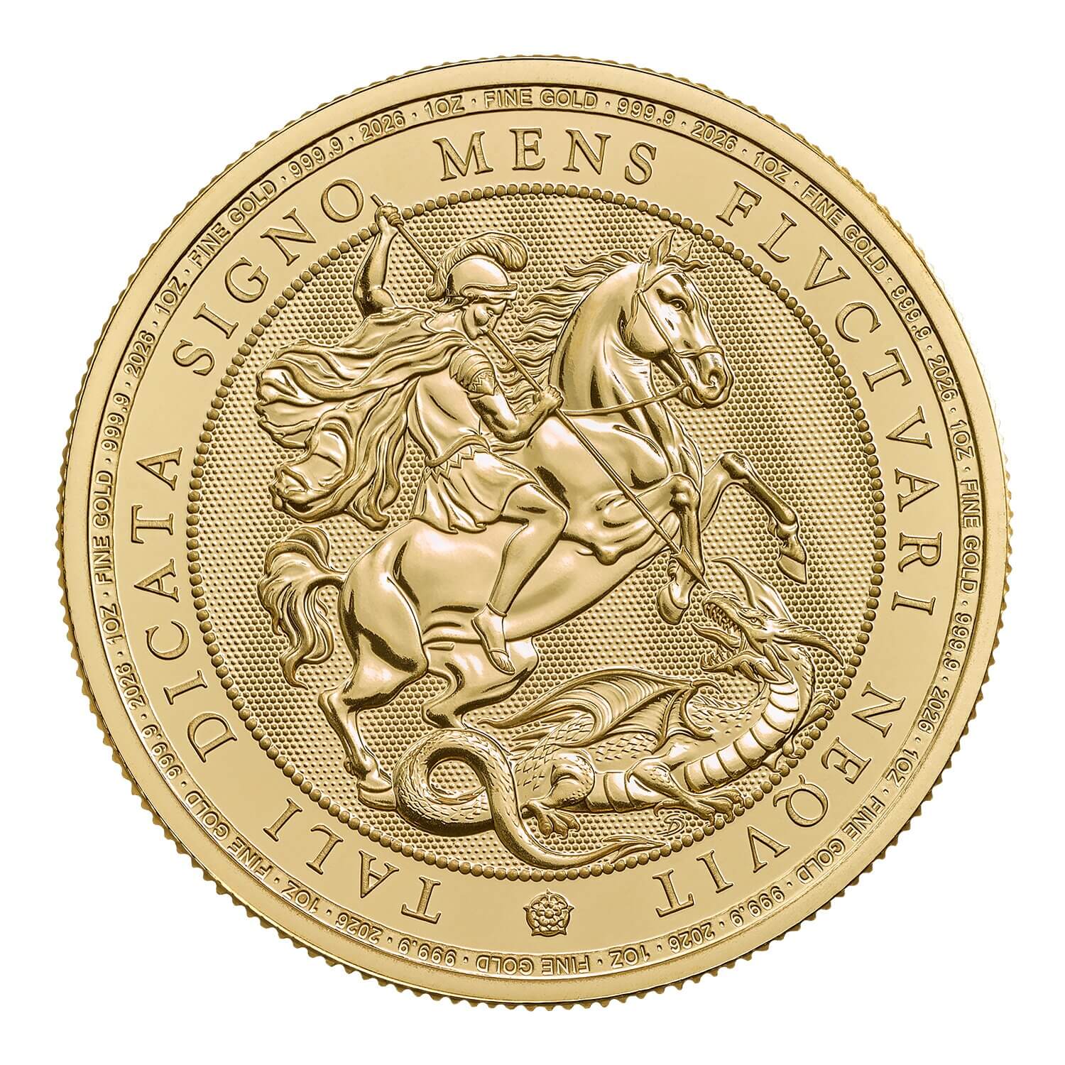 St George and the Dragon 2026 1oz Gold Coin – Image 2