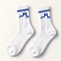 PDC Run Club Performance Socks - Blue – Small/Medium