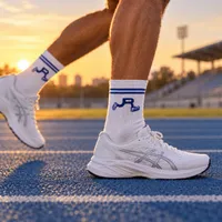 PDC Run Club Performance Socks - Blue – Image 3