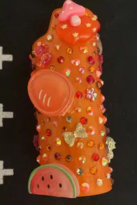 Orange Junk Lighter Case – Image 1