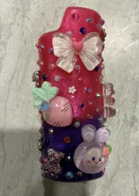Pink/Purple junk lighter case – Image 2