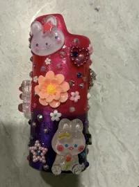 Pink/Purple junk lighter case – Image 3