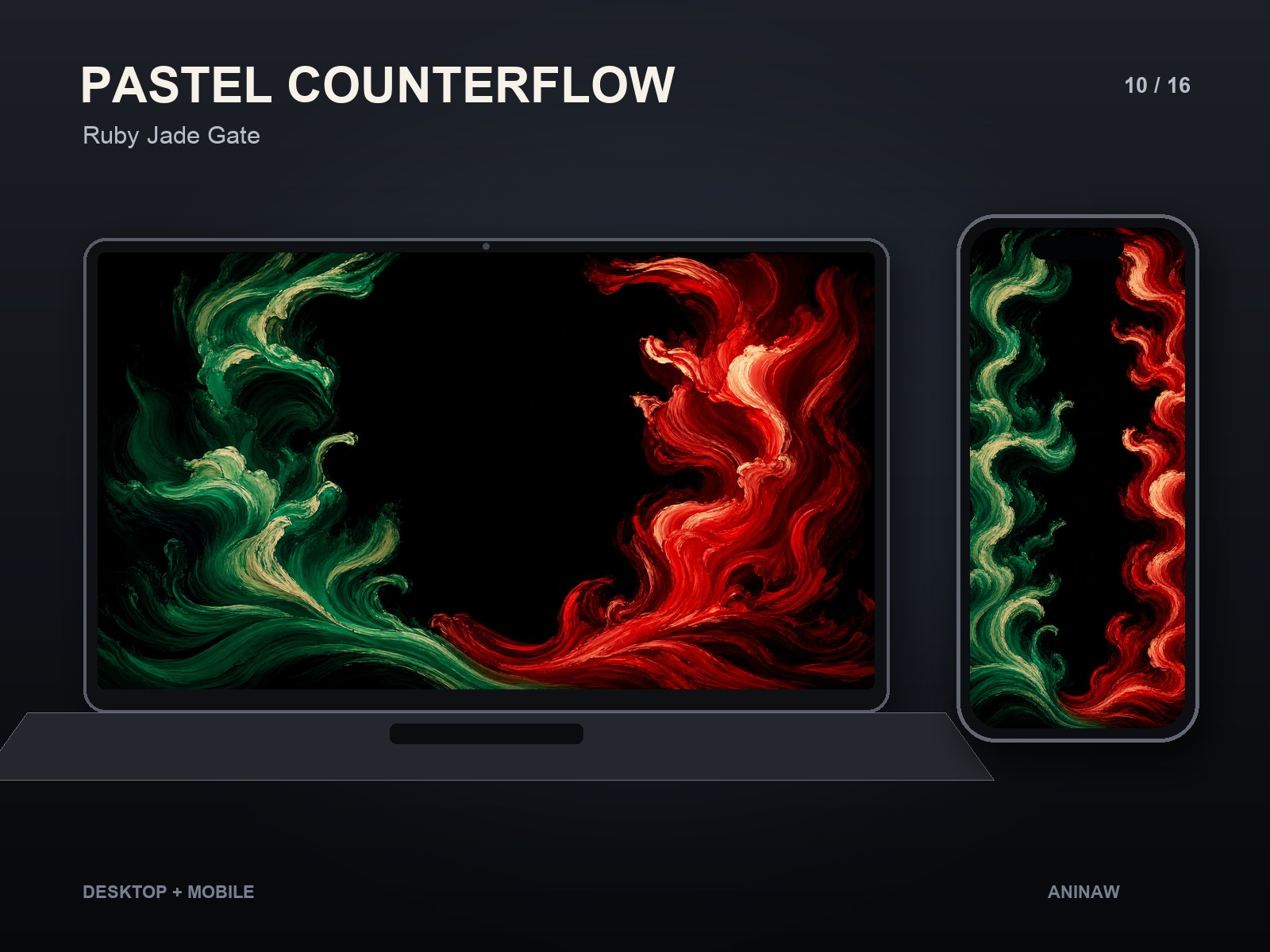 Pastel Counterflow — 16 Premium Wallpapers for Desktop & Phone – Image 13